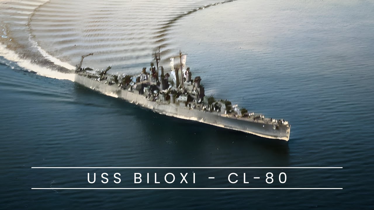 USS Biloxi - CL-80 (Cruiser)