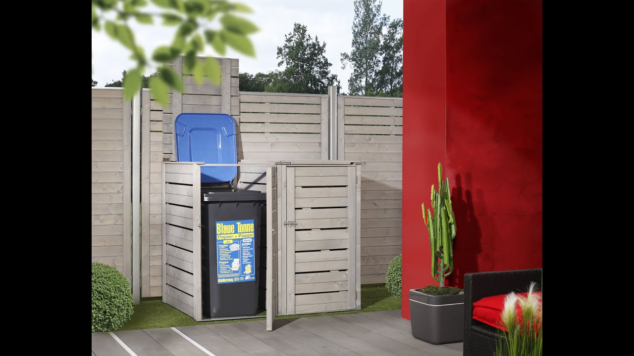 NEO Müllbox von Brügmann TraumGarten montieren