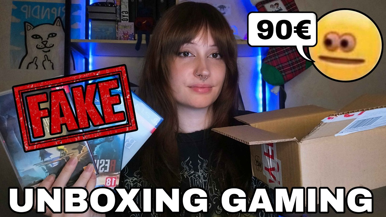 ASMR FR : CET UNBOXING DE COLIS JEUX-VID&Eacute;OS TOURNE MAL 😡