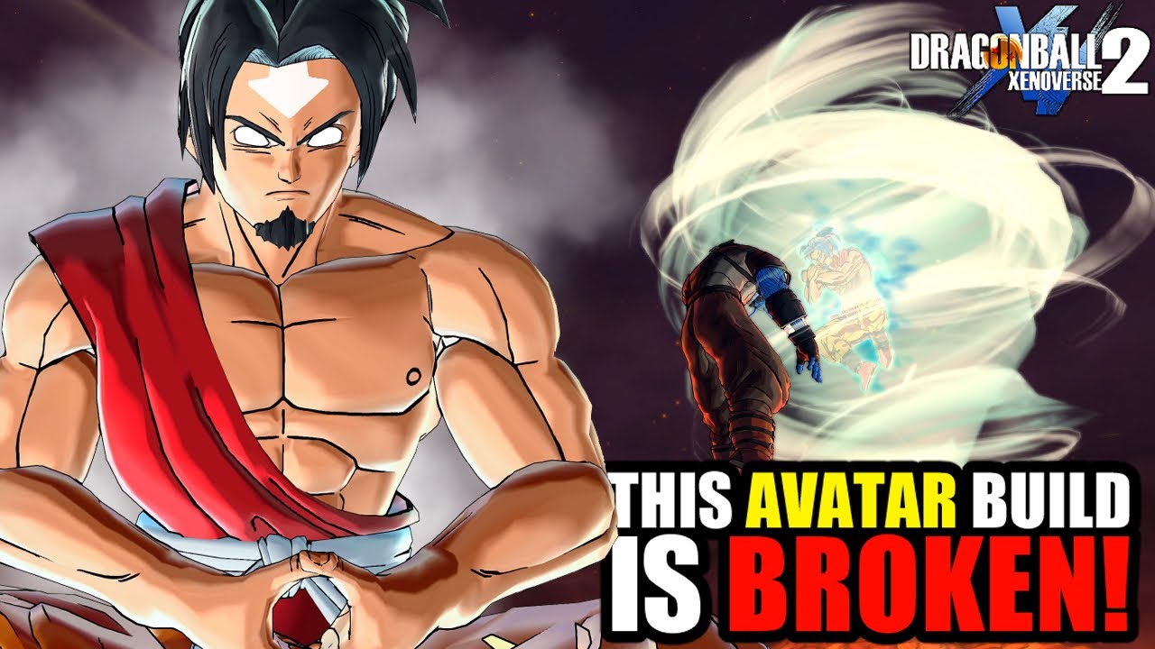 THIS AVATAR (The Last Airbender) BUILD IS INSANELY BROKEN!-DRAGONBALL XENOVERSE 2