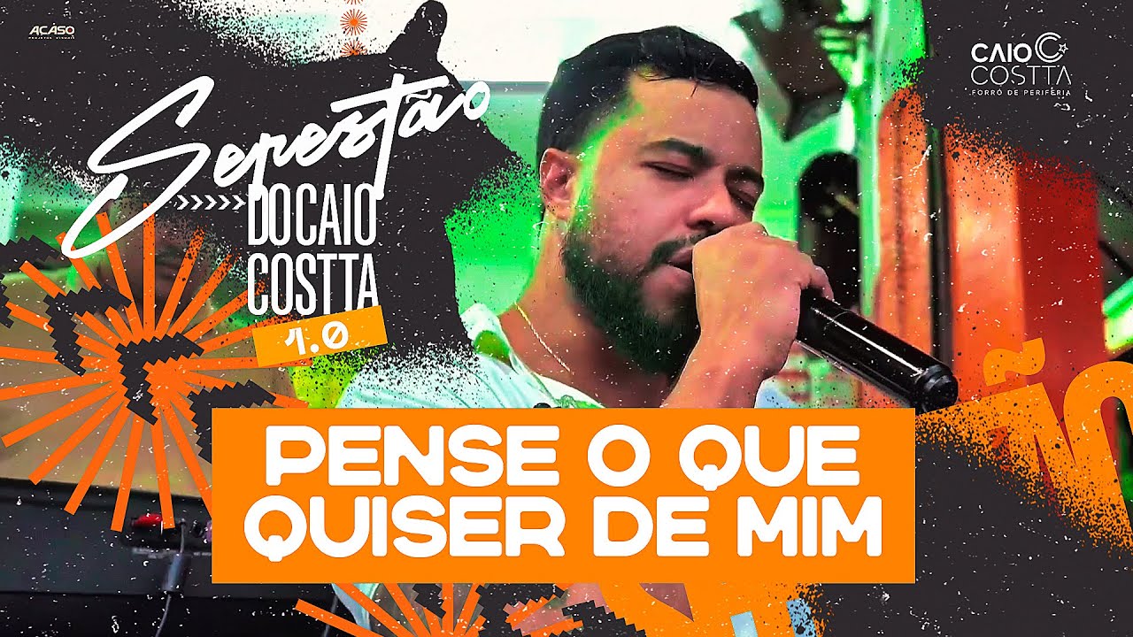 Caio Costta - Pense o que quiser de mim (Serestão 1.0) #cover