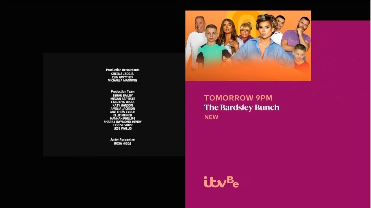 ITV2 - End Credit Promotion - Cross Channel Promotion for ITVBe