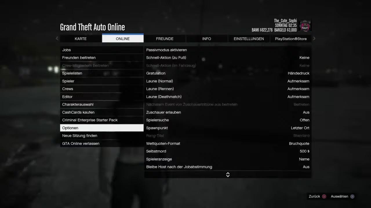 Etwas cayo und belasten