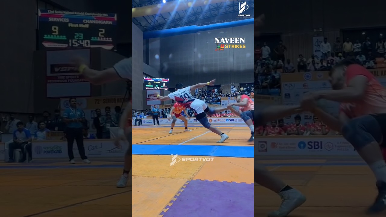When Naveen Raids 🎯🔥 Fast Moves, Strong Attacks, and Pure Kabaddi Action
