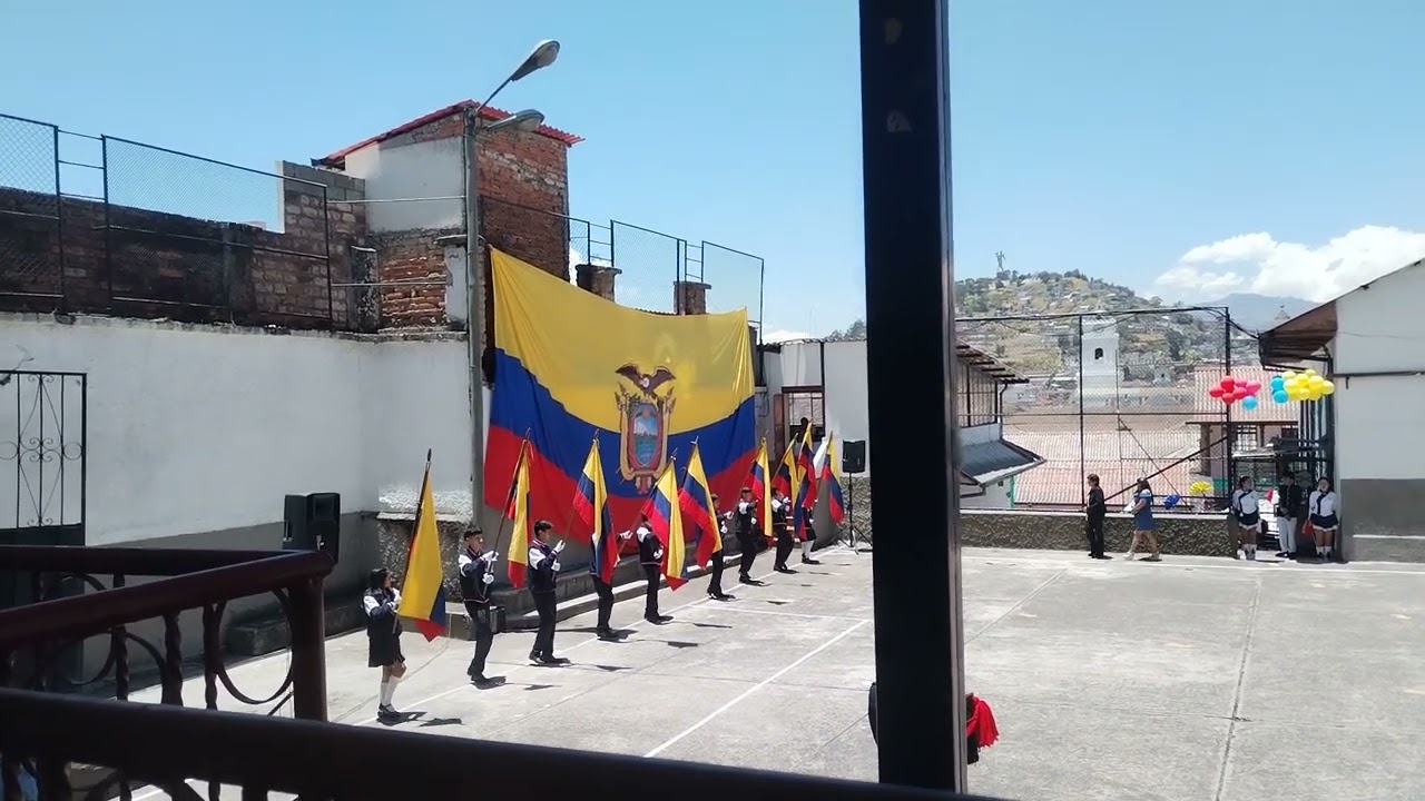 Coreografía de Banderas - Juramento a la Bandera - Borja N°1 - 2023 - 2024