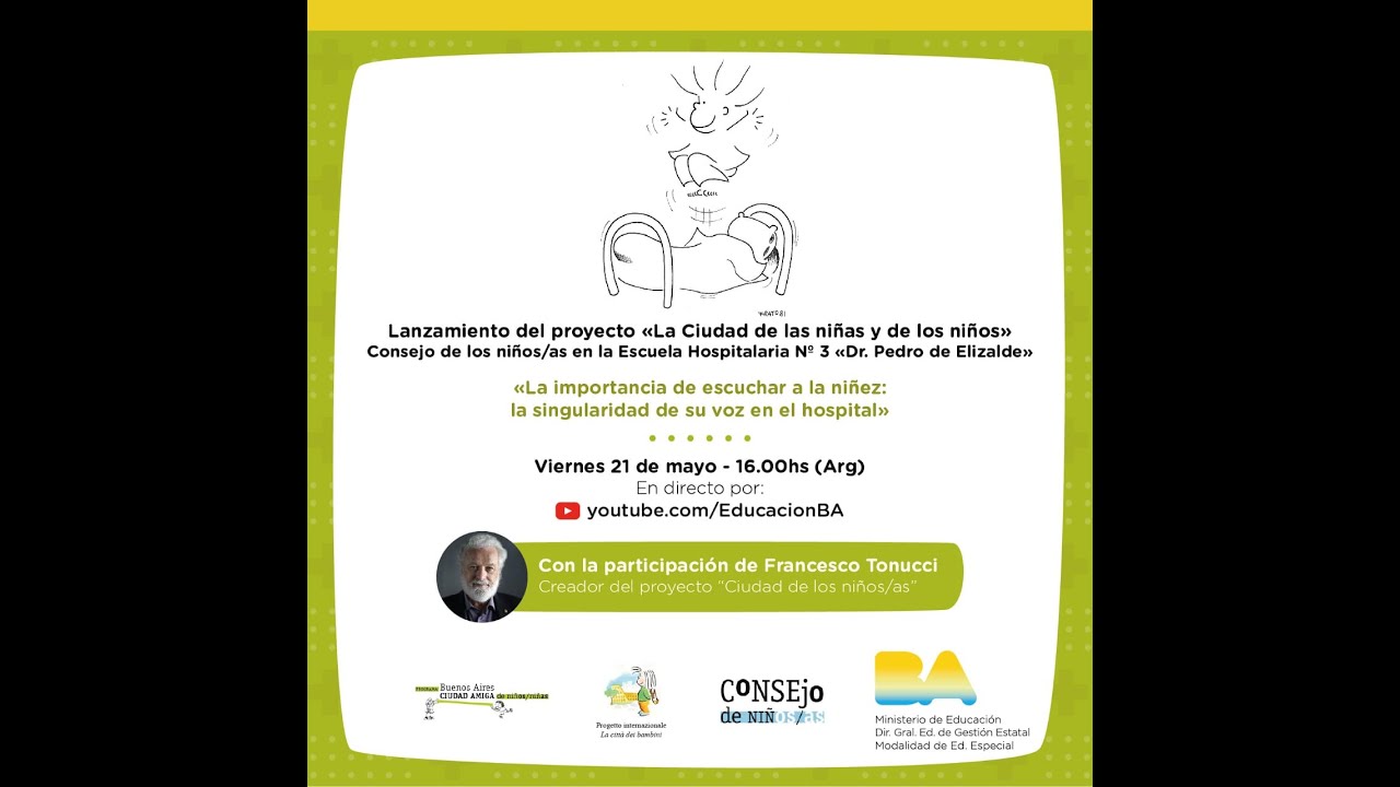 Lanzamiento del Proyecto «La Ciudad de las niñas y los niños»