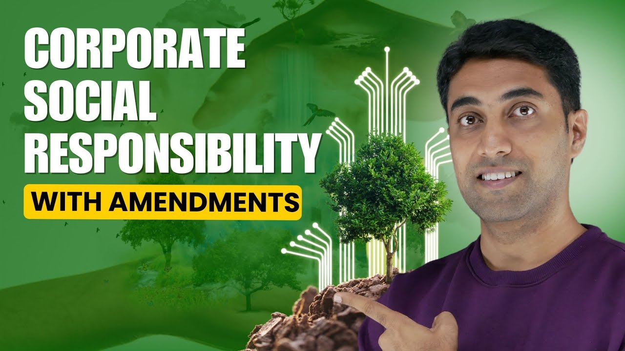 CS Executive | FULL English Classes | Company Law | Corporate Social Responsibility (CSR)