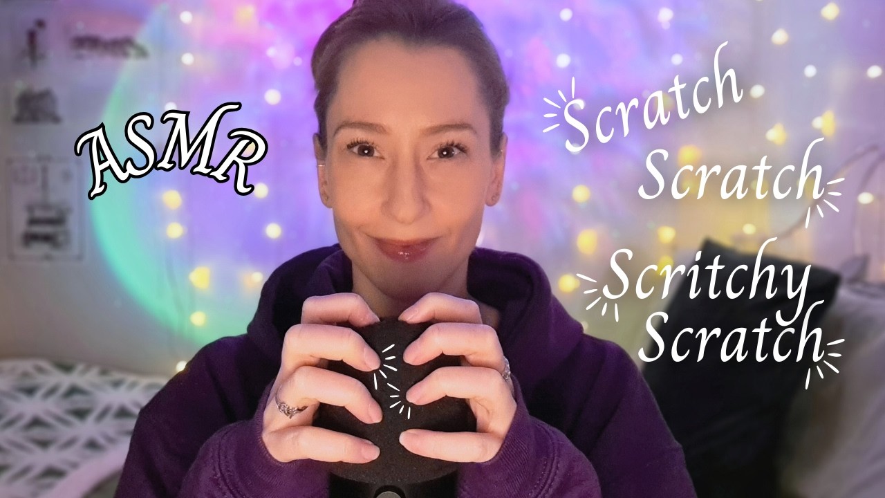 ASMR | Scratching Your Itchy Brain ✨|  Intense Mic Scratching 🤤 | Trigger Words
