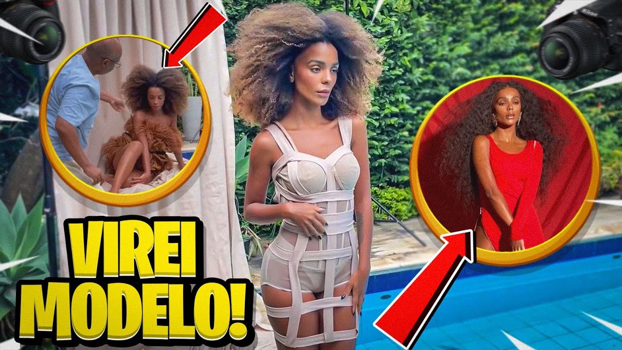 VLOG: DIA DE ENSAIO FASHION | Brunna Gonçalves