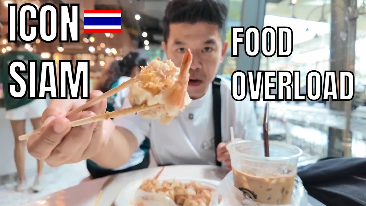 Best Indoor Food Market Ever in Bangkok? ICON SIAM