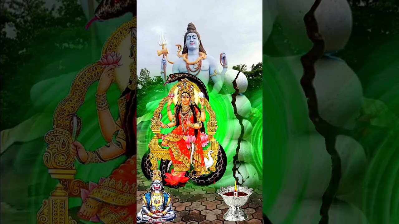 maa manasa devi vfx video 🥰🌺❤️ jai vaishno devi 🕉️🔱🙏 