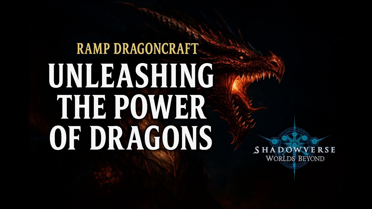 【Ramp Dragoncraft】Explosive Power Curve! | Shadowverse: Worlds Beyond Gameplay