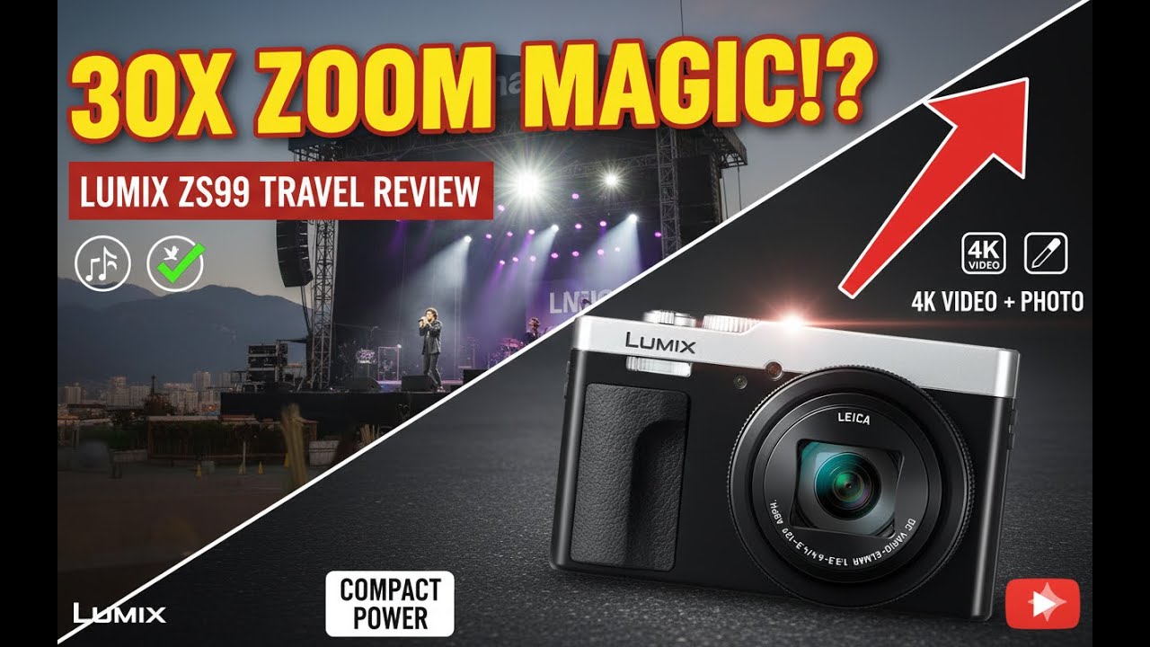 Why the Panasonic LUMIX ZS99 Is the Best Compact Camera for Travelers
