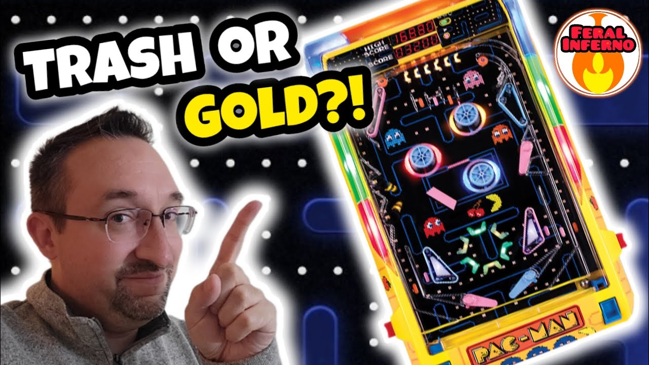 Pac-Man Arcade Pro Pinball Review!