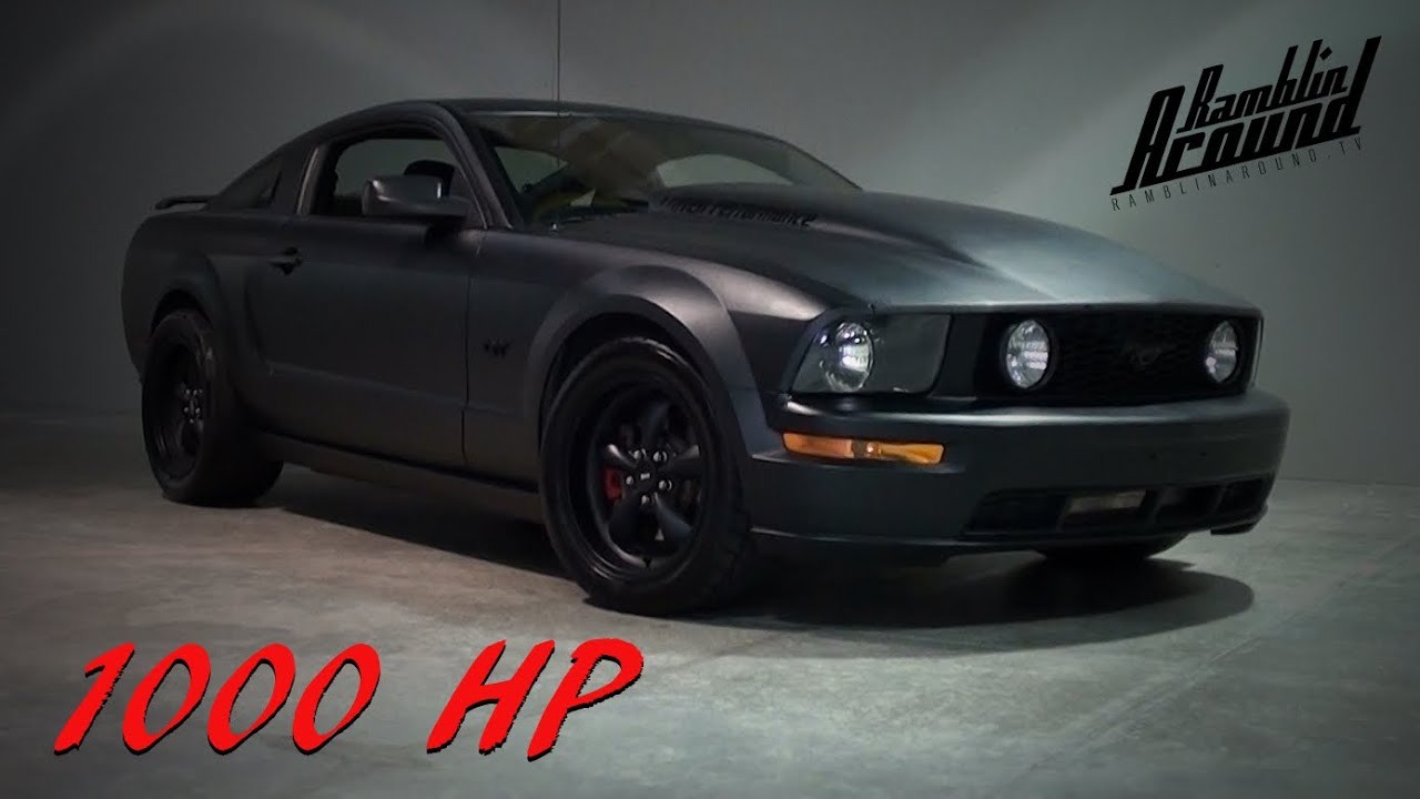 1000 HP Supercharged Ford Mustang GT