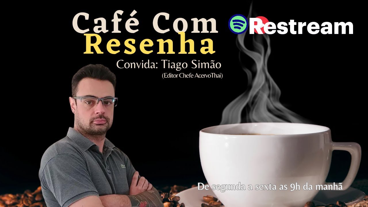 TIAGO SIM&Atilde;O / Caf&eacute; com Resenha #87