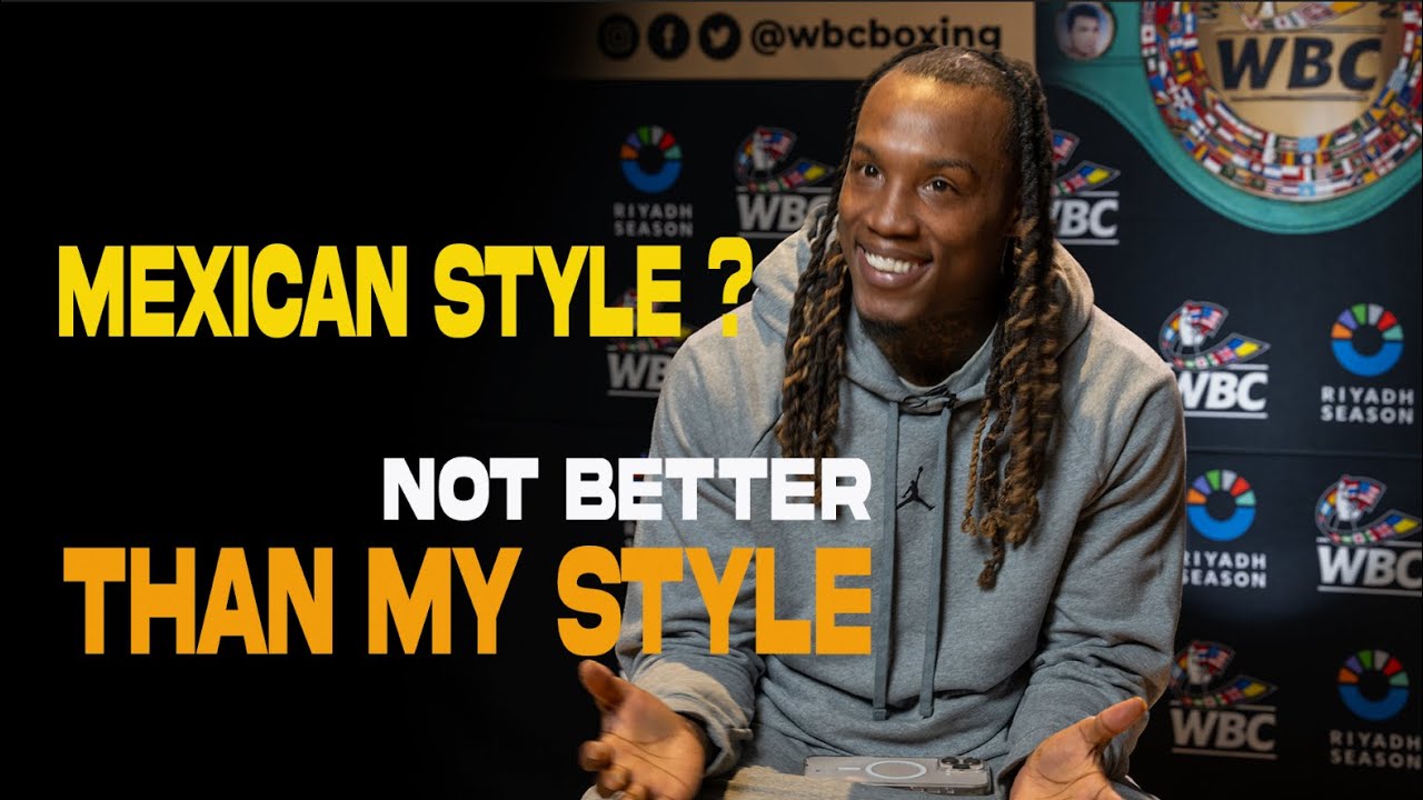O'Shaquie Foster in Mexico with the WBC