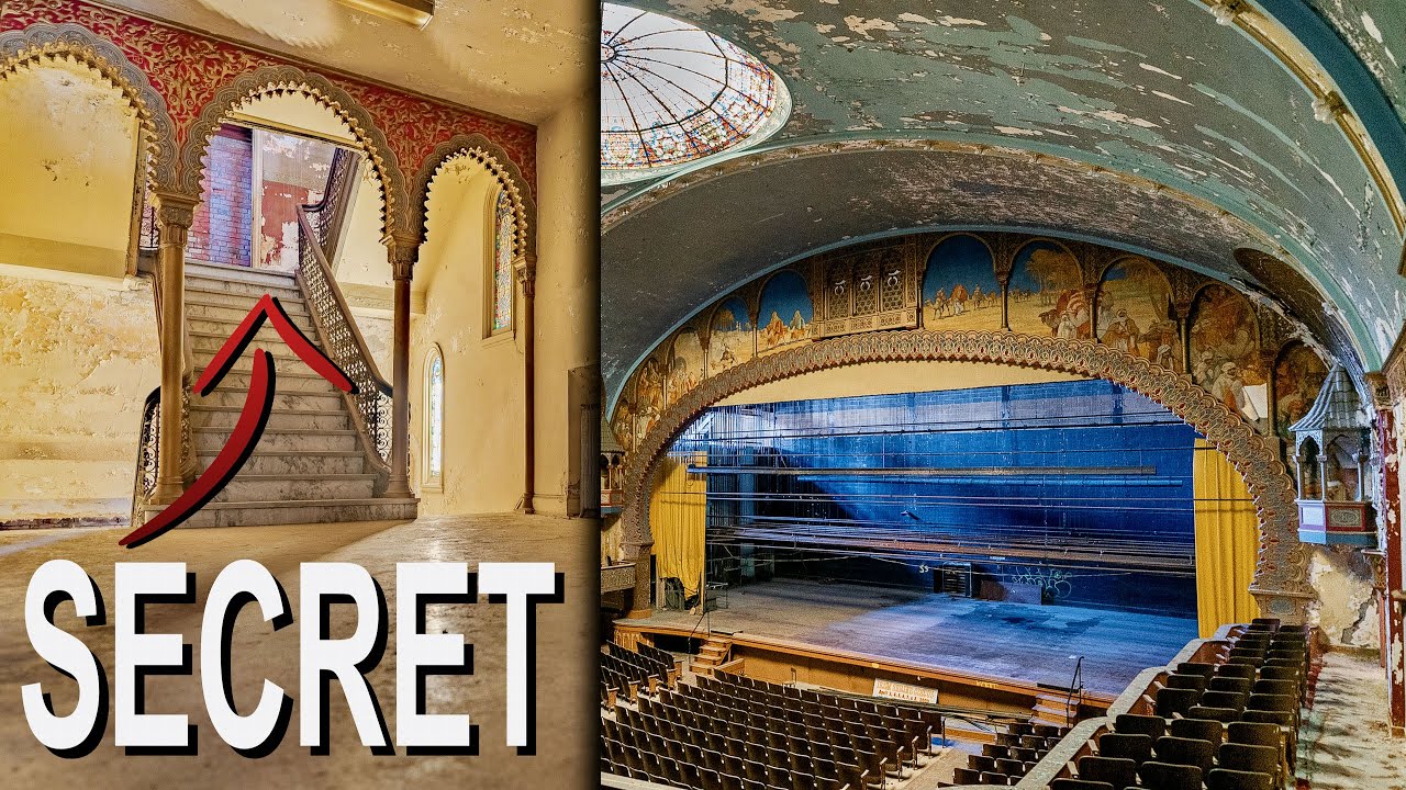 Exploring a Century Old Abandoned Shriners’s Temple