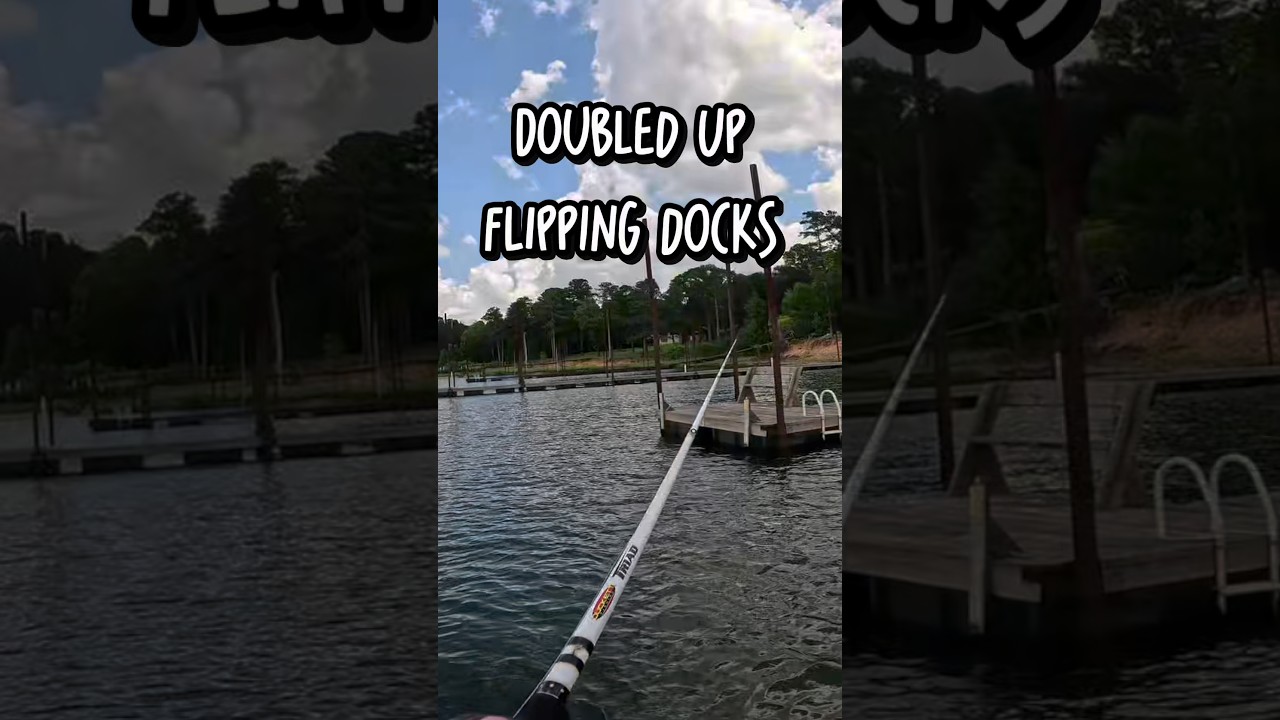 This boat dock patterns was on fire #fishing #bassfeatured #bassfishing