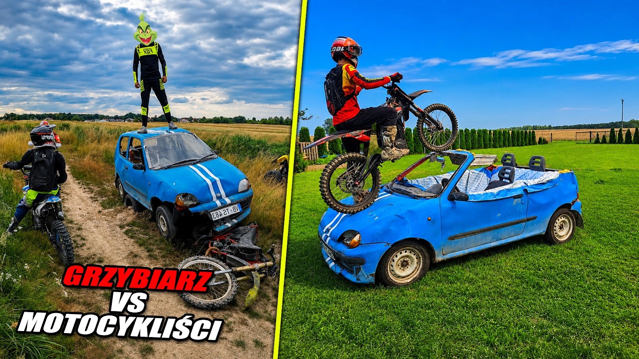 ANGRY PEOPLE vs MOTOĆYKLIŚCI - FINAŁ GRZYBIARZA!