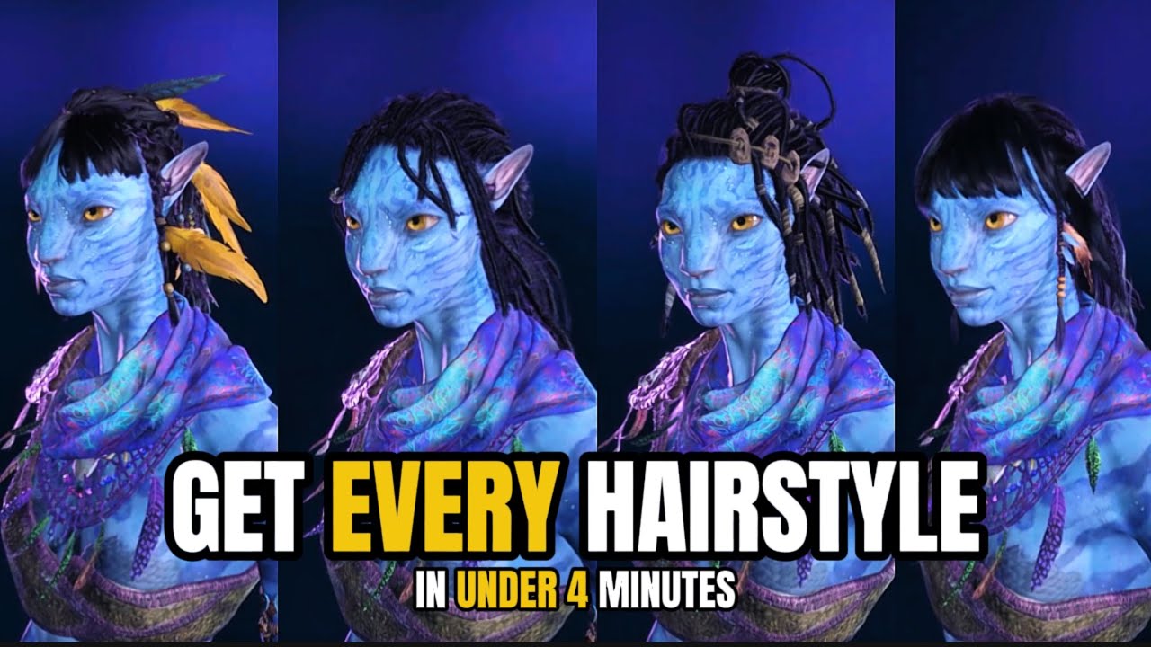 I Found ALL HAIRSTYLES In Under 4 Minutes SO YOU DON’T HAVE TO | Avatar Frontiers of Pandora