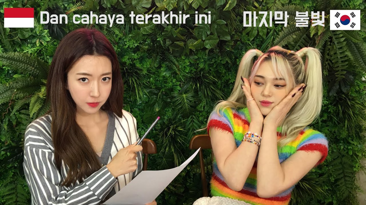 My first KPOP Indonesian song ❤️  ... I actually really like it 😘 ft. @SunnydahyeIn