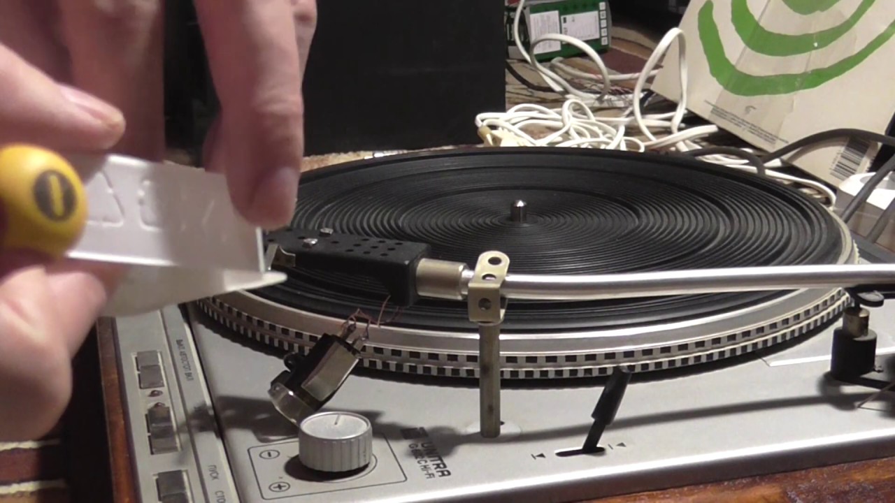 Головка звукоснимателя Audio Technica AT VM95С и электропроигрыватель 