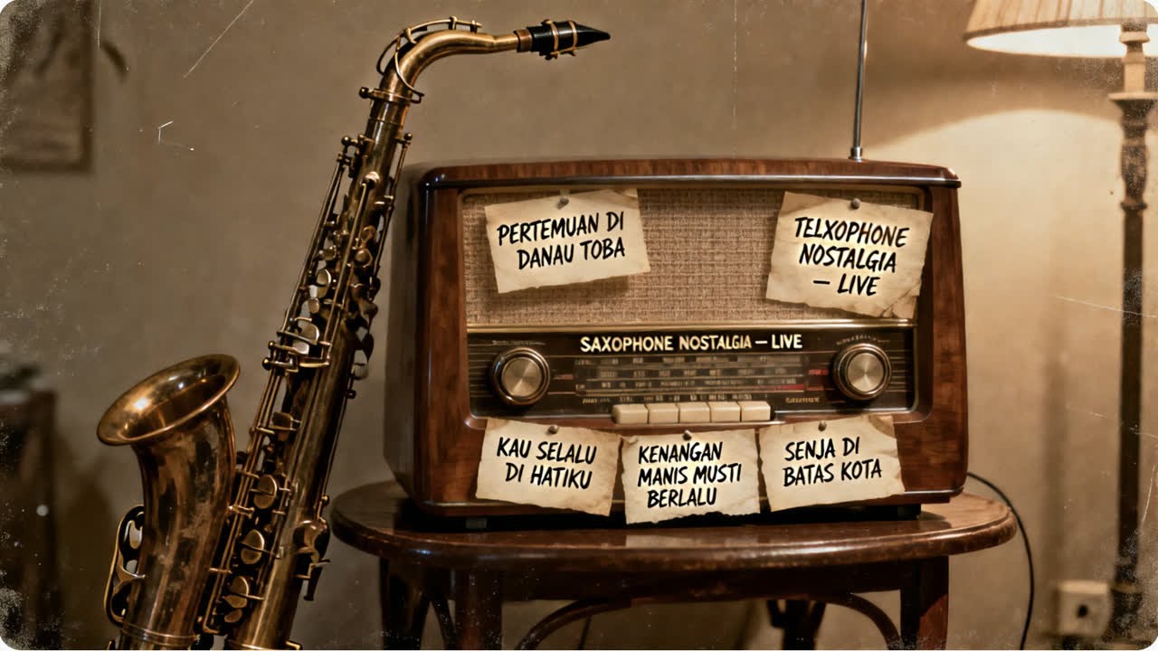Saxophone Nostalgia Klasik | Teluk Bayur & Mutiara Yang Hilang