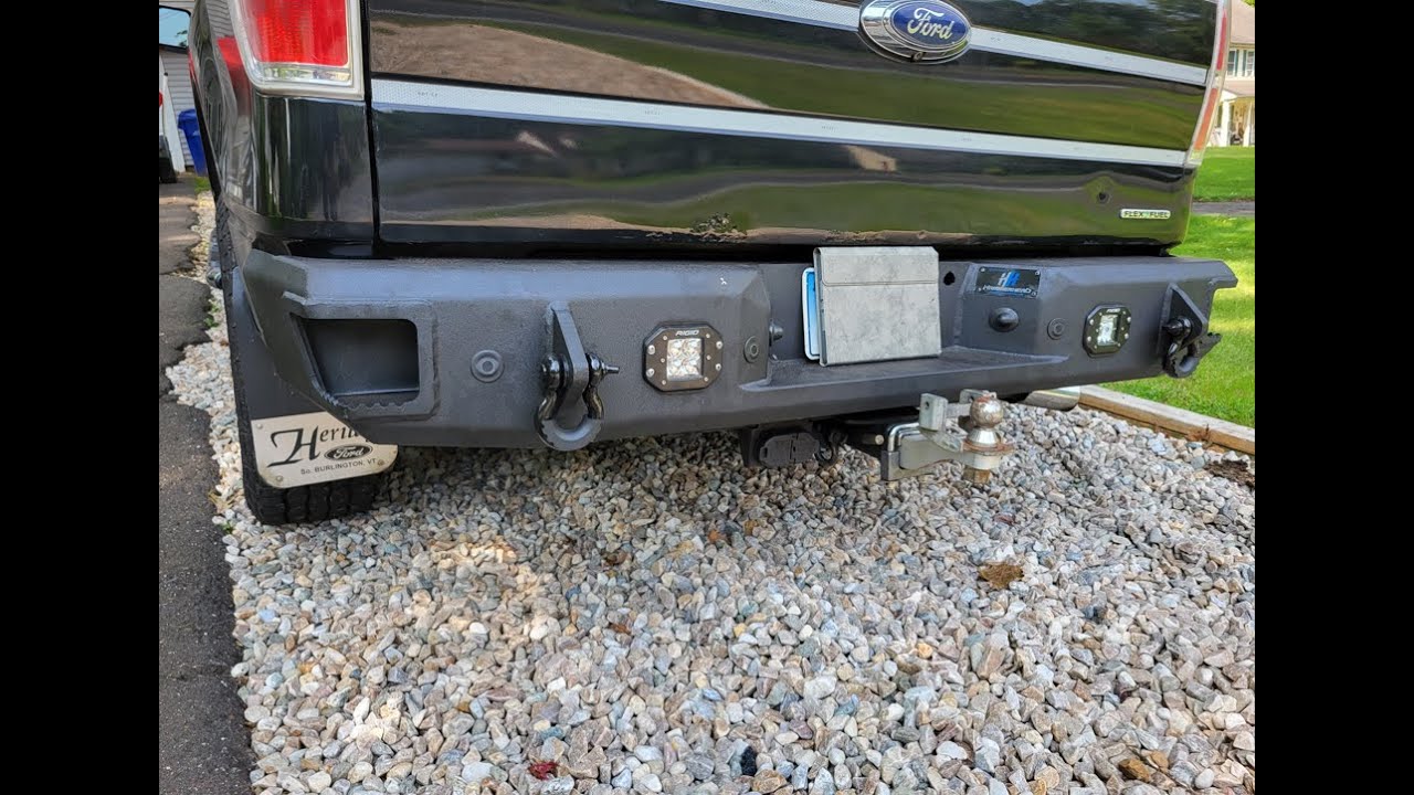 How to install the Hammerhead Armor bumper on a 2014 F150 XLT
