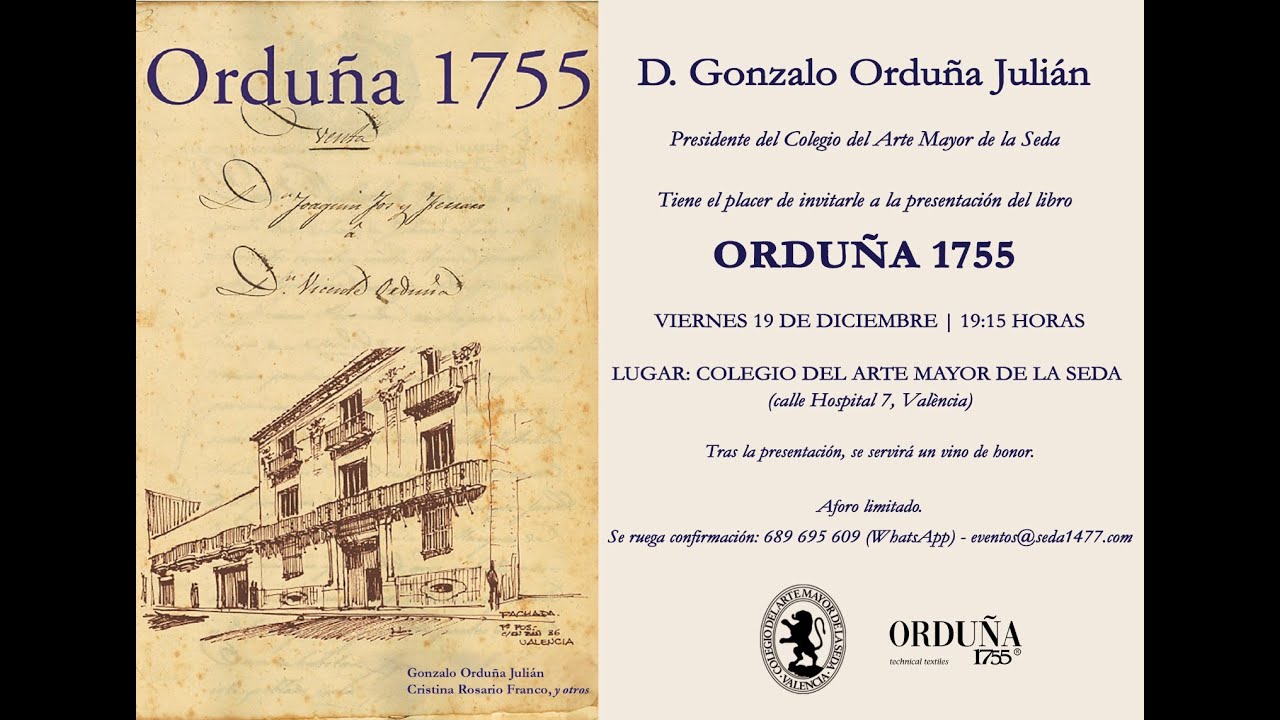 Presentación 'Orduna 1755'.