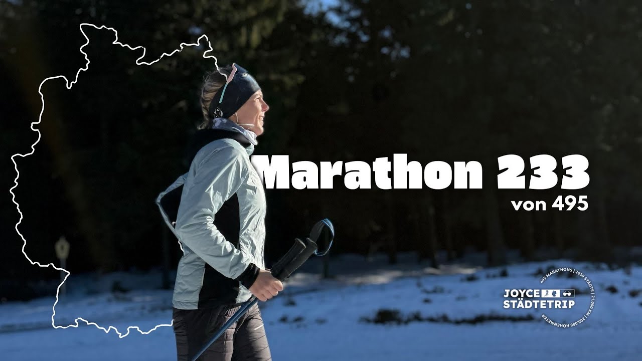 Marathon Nr. 233 von Joyce Städtetrip – Allein über Eis & Höhenmeter