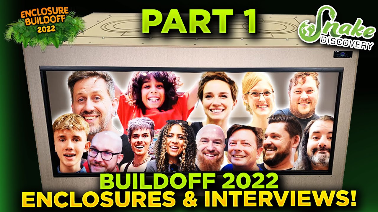 Part 1 - SNAKE DISCOVERY ENCLOSURE BUILDOFF 2022!! Why, How, What of Enclosure Builds!