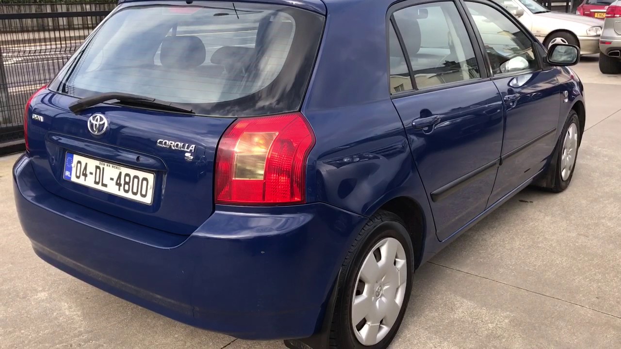 2004 Corolla 1.4VVTi