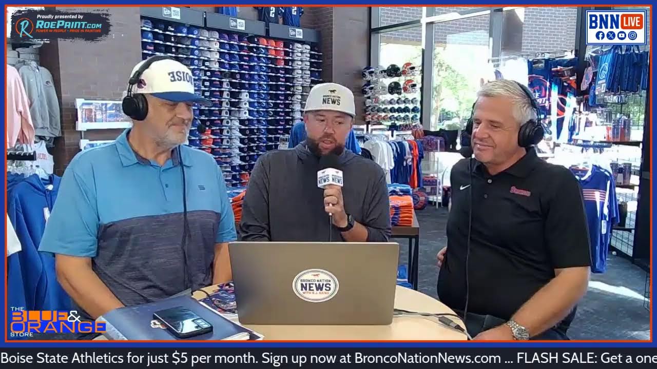 BNN LIVE from the new Blue and Orange Store at the Boise State Hall of Fame