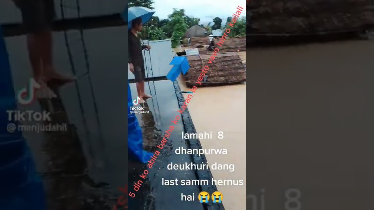 5 din ko vari varsa ko karan le hamro kailali ko awasta yesto vayo guys