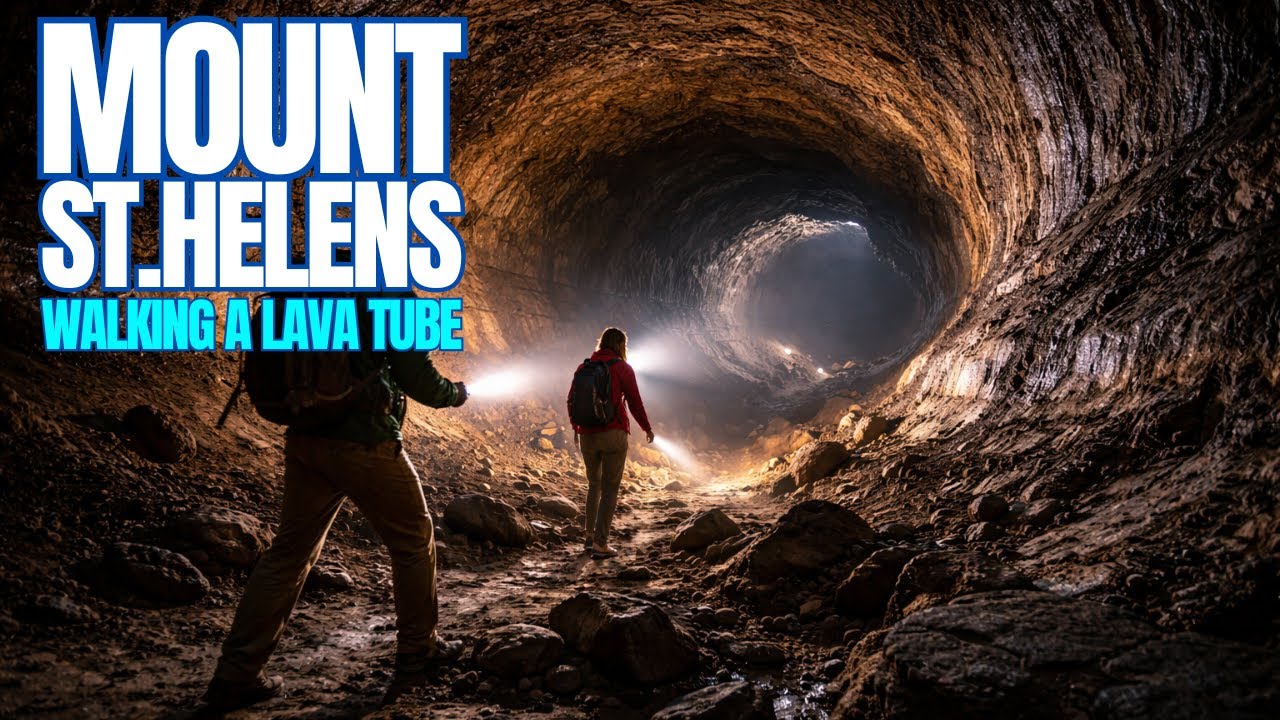 Inside 2.5 Miles Long Ape Caves Lava Tubes // Ape Cave A-Z // Lava Tubes at Mount St. Helens
