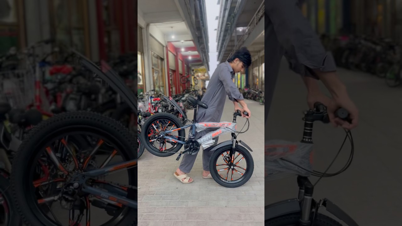 Nowy model roweru w rozmiarze 20 😱 #samoch&oacute;d #kameracykliczna #jazdanakolarstwie #hulajnogaskładana #akrobacje #hulajnogiakrobacyjne