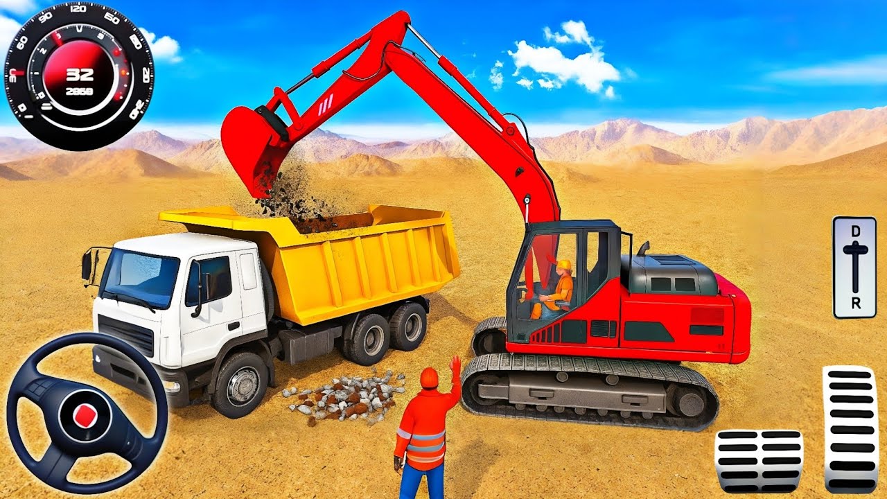 لعبة بناء منزل العاب البناء والنقل الثقيلة العاب سيارات العاب اندرويد #14 Android Gameplay