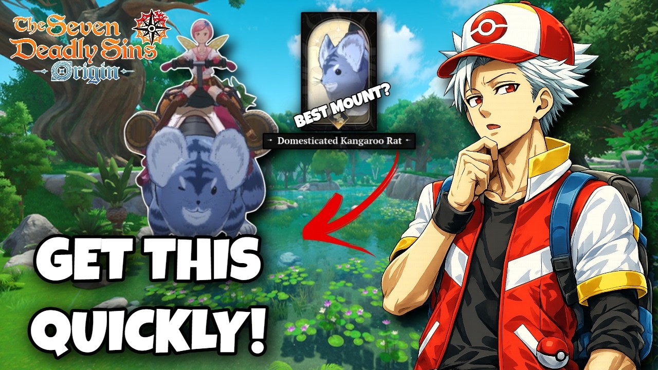 How to Get Domesticated Kangaroo Rat Mount FAST (100% Spawn Guide) The Seven Deadly Sins:Origin
