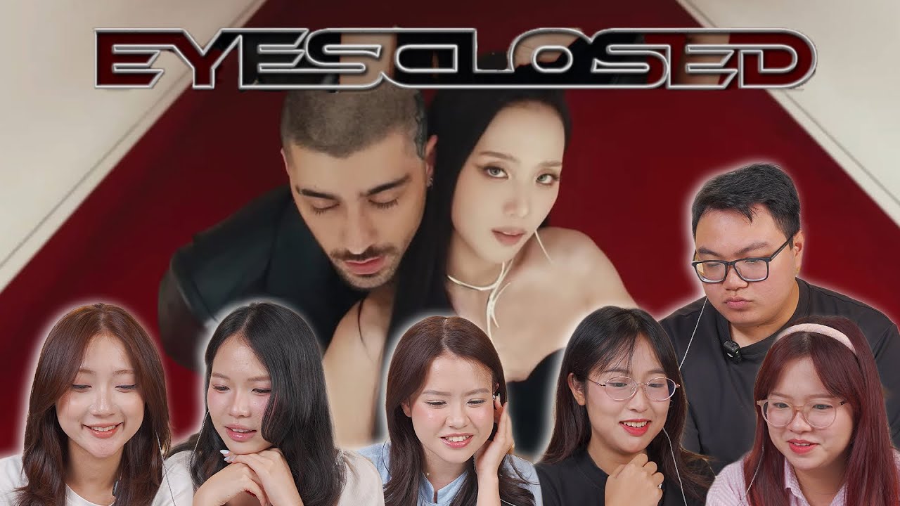 Reaction EYES CLOSED - JISOO | MV đỉnh nóc Schannel nhắm mắt iu luôn