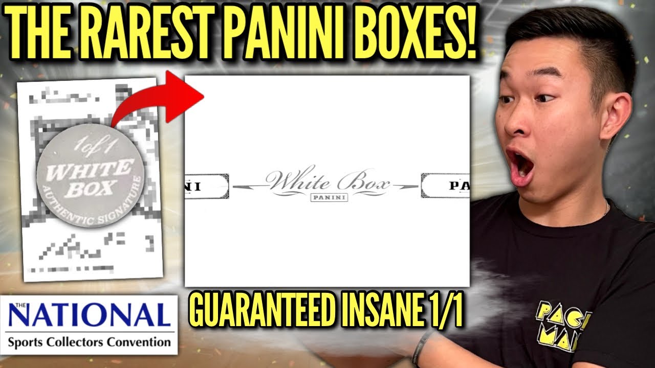 PANINI SENT ME A CRAZY $1,000 WHITE BOX RIGHT BEFORE THE NATIONAL (GUARANTEED 1/1)! 😱🔥
