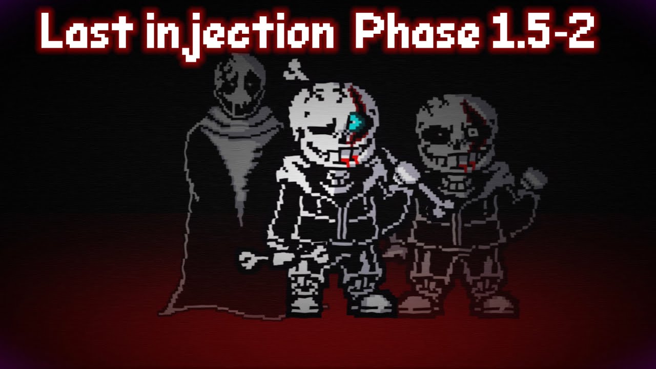 Undertale : Last Injection - Phases 1.5-2 Full battle animation