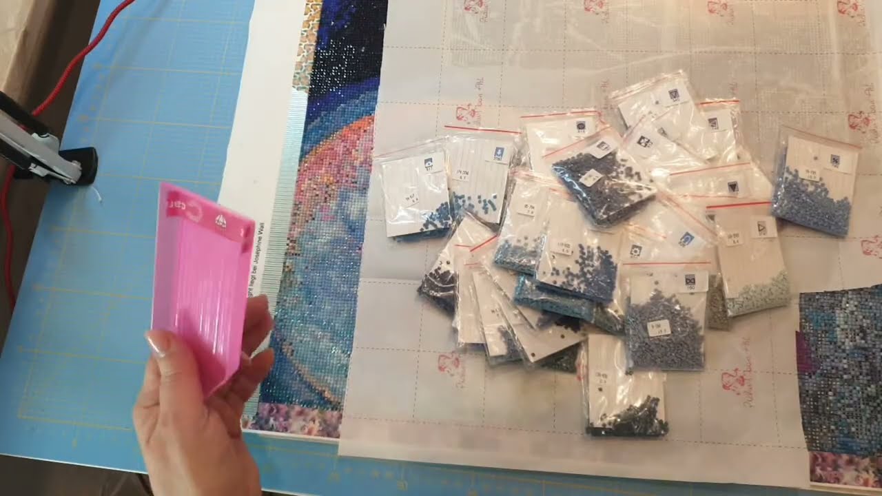 Diamond Painting Live -J. Wall & Unboxing Adventskalender & Flow Pen