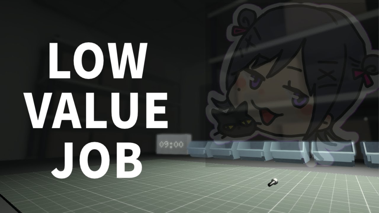 【LOW VALUE JOB】さぁ、仕事だ【ねじとビスの違いはなんですか】