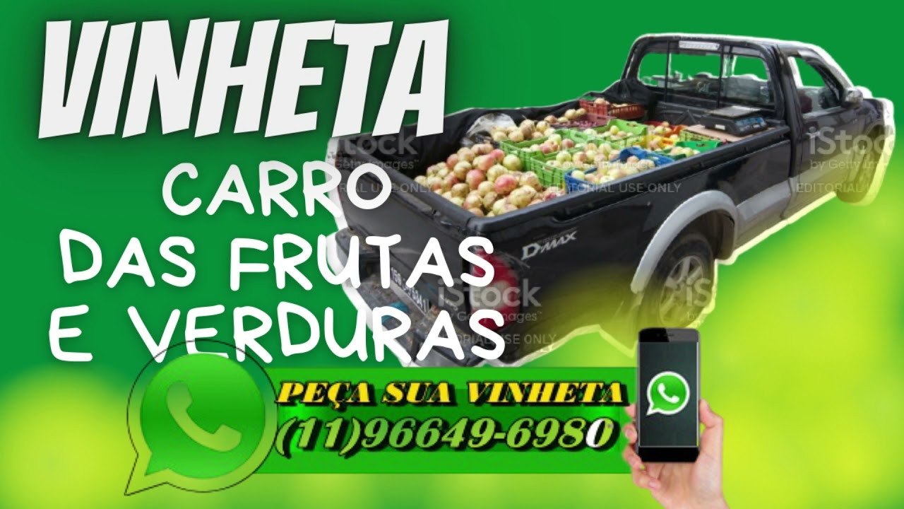 VINHETA PARA VENDER FRUTAS E VERDURAS