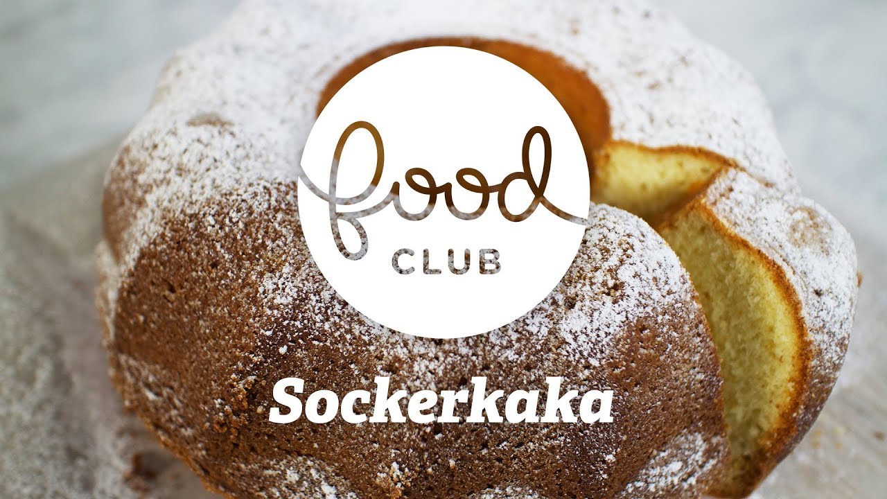 Sockerkaka | Steg f&ouml;r steg | FoodClub