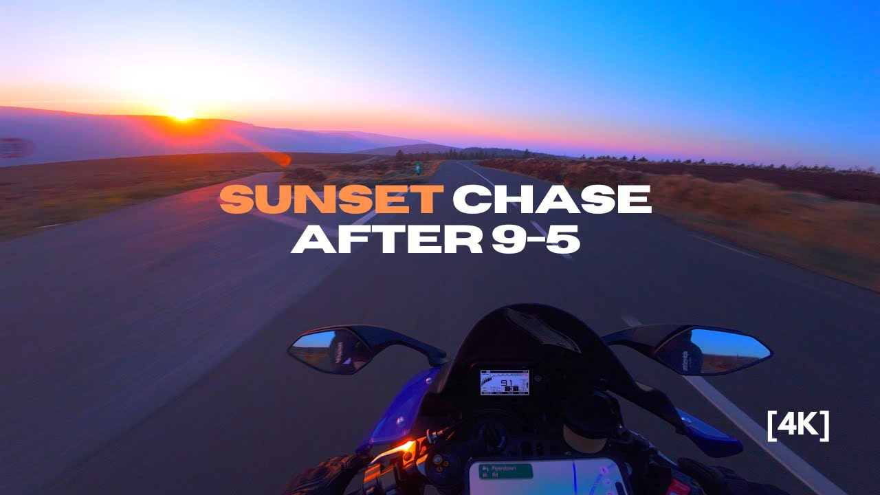 SUNSET BLISS - IRELAND 🇮🇪 | RAW Akrapovič exhaust [4K]
