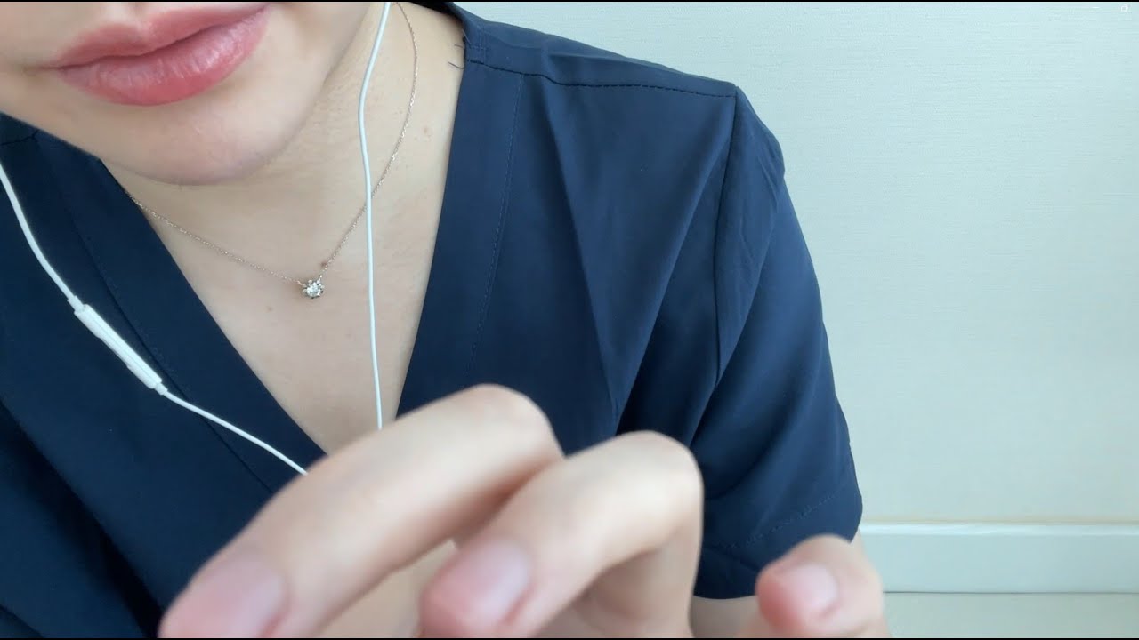 [ASMR] 수면 질 측정 및 불면증 상담소 롤플레잉 (Role-Playing)