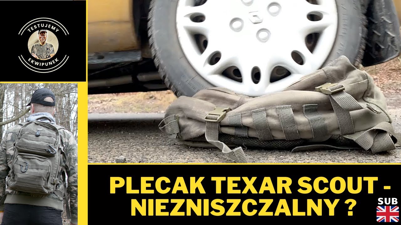 Plecak taktyczny Texar Scout - prawdziwy twardziel?