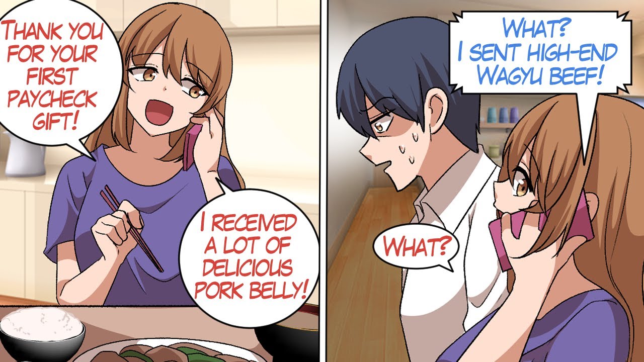 [Manga Dub] From Pork to Wagyu: The Confusing Gift from My Daughter's First Salary [RomCom]